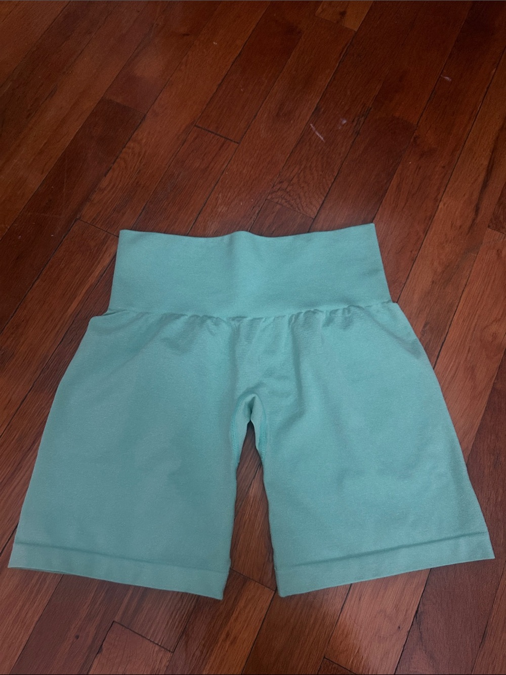 NVGTN Mint High-Waist Lounge Shorts